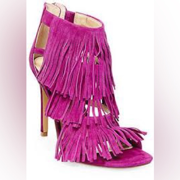 Steve Madden Fringly Heels - Picture 5 of 5